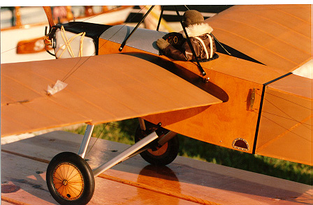 proctor antic flying scale model aircraft