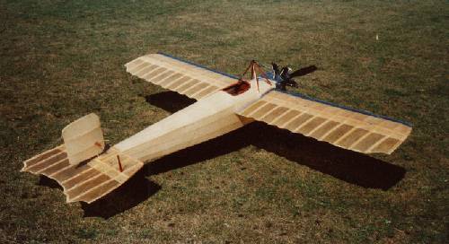 1911 caudron racing monoplane flying scale model aircraft