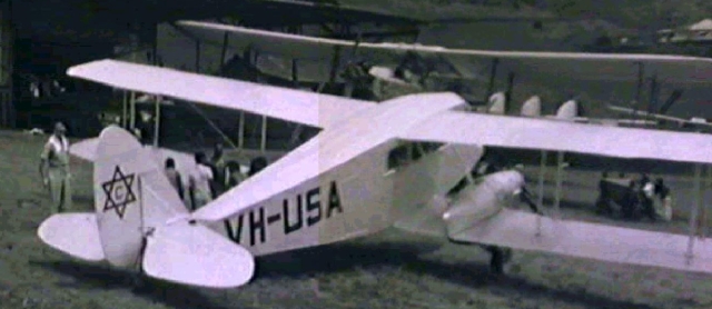 de havilland dh84 dragon vh-usa