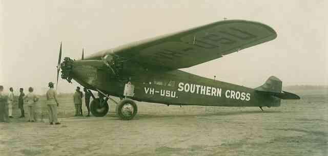 fokker F.VIIb/3m vh-usu southern cross kingsford smith