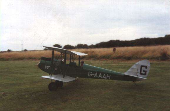 de havilland dh60g gipsy moth large flying scale model aircraft