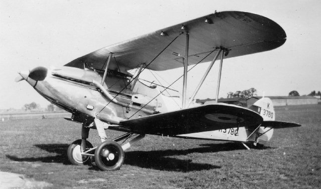 hawker demon fighter k3780