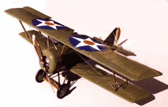 thomas morse s4c scale model aircraft