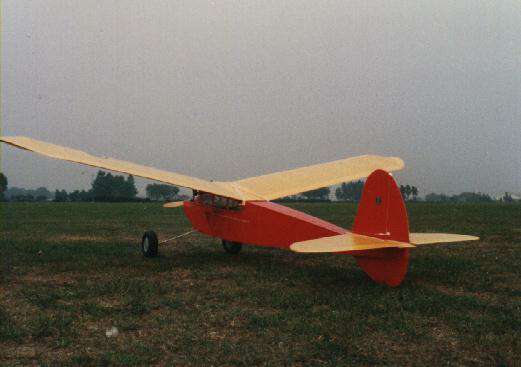 ben buckle majestic major flying vintage model aircraft