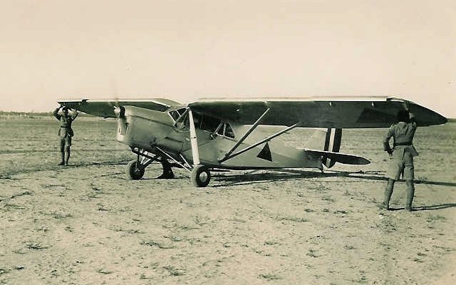 de havilland dh80a puss moth iraq