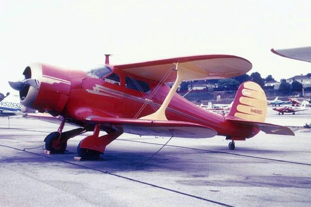 beechcraft 17 staggerwing n46810